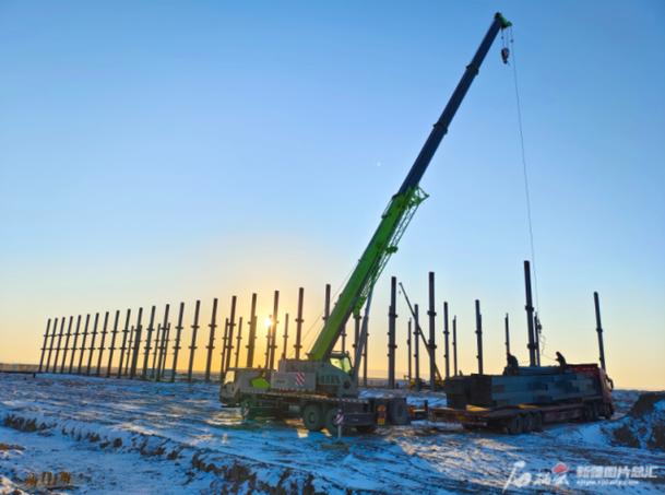 塔城国际物流园项目建设进展顺利 基础工程施工进度达45%